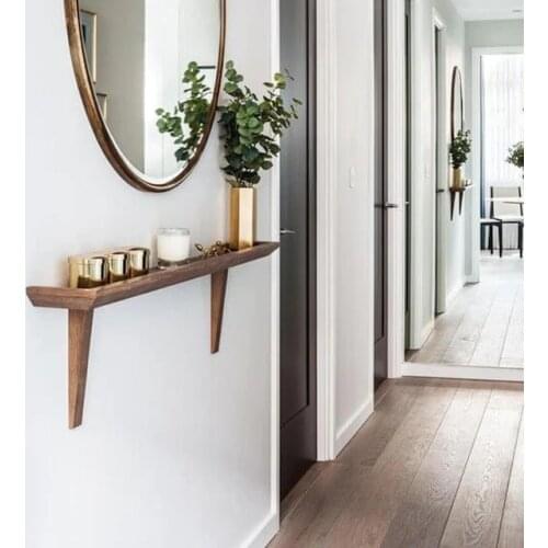 Wooden Shelf Wall Shelf Entrance Shelf Dresuar