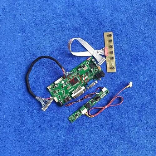 LVDS 30-Pin MNT68676 drive board LCD/LED 1366*768 For LM185TT1A/LM185TT2A/LM185TT3A/LM185TT4A Panel HDMI-compatible VGA DVI Kit