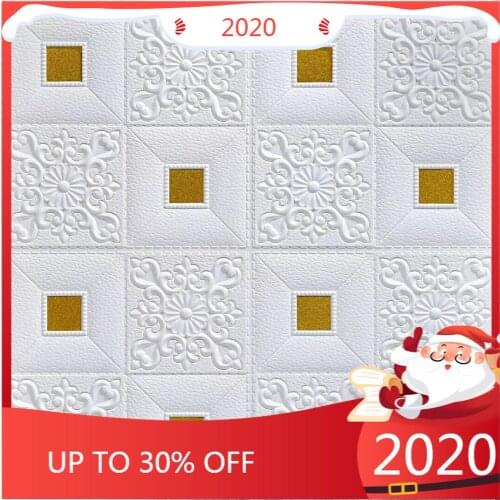 DIY 3D Brick Wall Stickers Home Decoration Living Room Bedroom Decor Foam Self Adhensive Wallpaper Art home Wall Decals