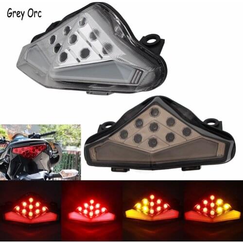 Grey orc Stop Lights For Motorcycles