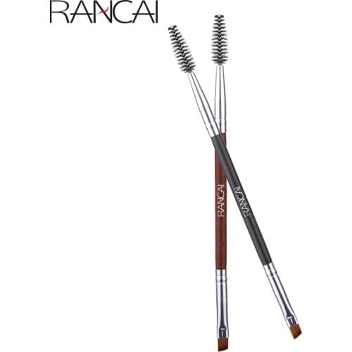 RANCAI Eyebrow Brush+Eyebrow Comb Beauty Eyebrow Brush Professional Makeup Brushes for Eye Brow Brush Blending Eye