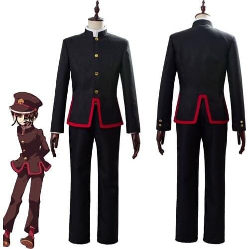 Anime Toilet-Bound Hanako-kun Jibaku Shounen Costume Cosplay Uniform Suit