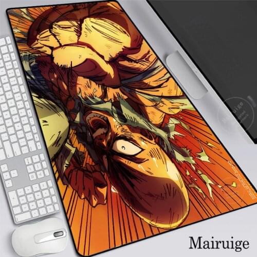30*80CM Gaming Anime ONE PUNCH-MAN Mouse Pad Large MousePads Big Mouse Mat Computer Carved Mause Pad Desktop Keyboard Cushion