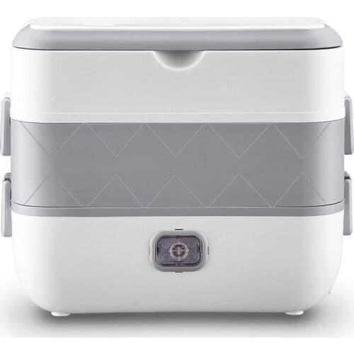 Bento electric heating thermal insulation lunch box portable cooking thermal insulation office lunch box with rice artifact