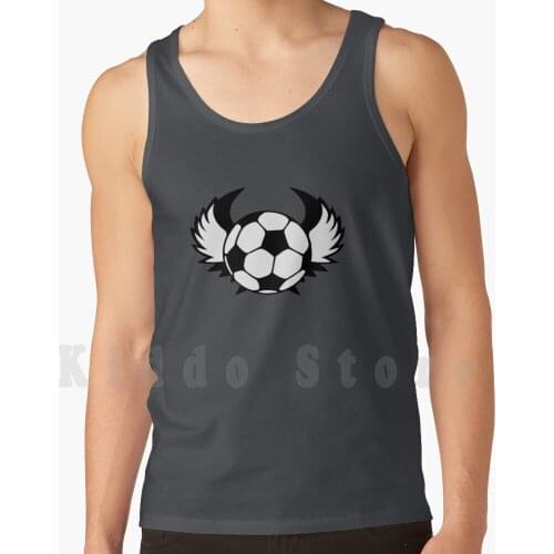 The Flying Soccer Ball Tank Tops Vest Sleeveless Soccer Ball Soccer Ball Pentagon Sport Football Epl Ball Sport Soccer
