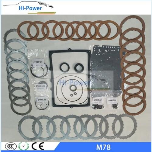 M78 6 Speed Automatic Transmission gearbox parts rebuild master kit For Ssangyong