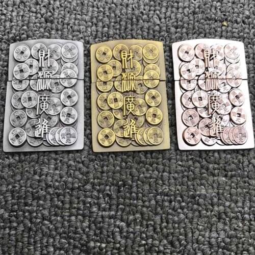 Metal Badge for Kerosene lighter Oil Lighter DIY Handmade Smoker Accessories Gadgets Lighters Make money 004