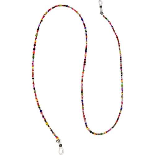 Multi Color Anti-Slip Eyeglasses Chains Rope Eyewear Neck Cord Lanyard Retainer Prevent the Glasses Dropping With Beads