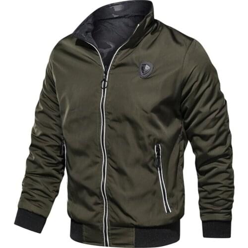 New Men Military Jacket Winter Cotton Thicken Pilot Bomber Jacket and Coat Solid Outdoor Warm Parka Thermal Outwear-E