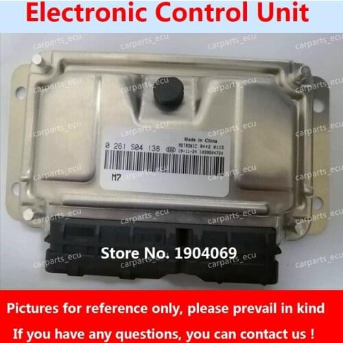 Engine Computer Board 0261S04138 M7.9.7 ECU Electronic Control Unit F01R00D657 3605010DB F01RB0D657 For Huarui/Jinbei Car