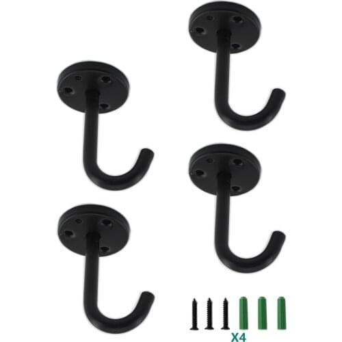 Ceiling Hook Garage hook,Heavy Duty Wall Hooks for Hanging Bird Feeders,Lanterns,Hat,Key,Kitchen,Indoor Outdoor Decoration Hooks