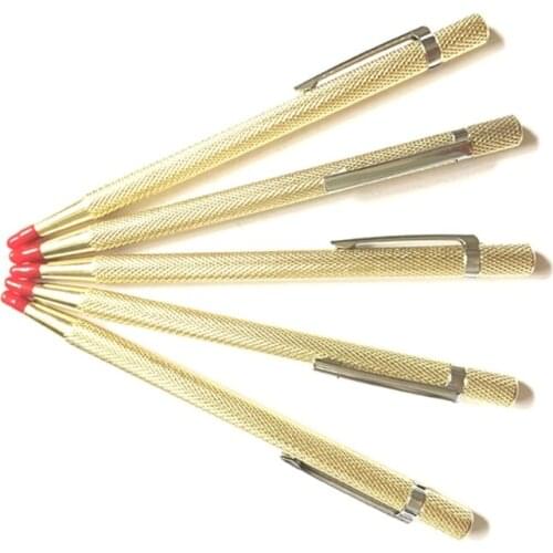 Premium Glod Engraved Pen Durable Metal Clip Self-protection Functional Metal Pens for Signature Office Outdoor