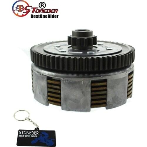 STONEDER Clutch Assy For Z190 Zongshen 2V 190cc Z190 ZS1P62YML-2 Engine With Electric Starter Pit Dirt Bike