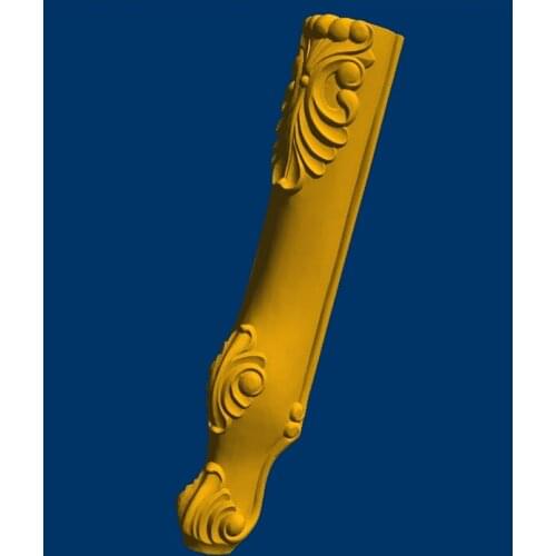 High quality 3D model relief STL format CNC cabinet/chest legs Furniture Leg 113