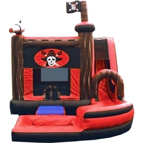 High quality Inflatable bouncy castle combo slip slide for kids entertainment