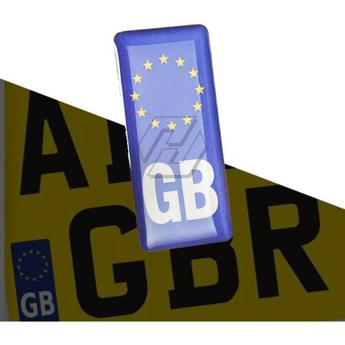Motorcycle GB Flag Badge Vinyl Sticker Moto Number Plate Decals Case for Vespa Aprilia Ducati Kawasaki Yamaha Honda Suzuki