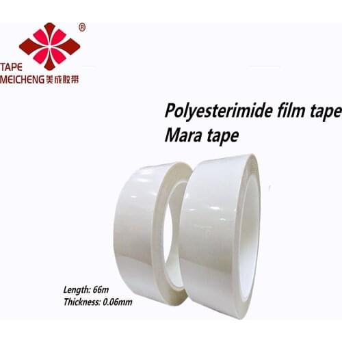 29mm-56mm*66m Milky White Mylar Tape Insulation and High Temperature Resistance for Winding and Wrapping Battery Transformers