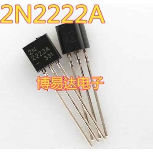 2N2222 2222 TO92 0.6A/30V 2N2222A