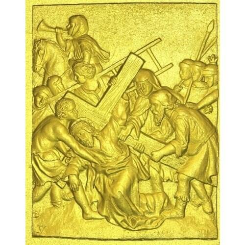 3D stl model for CNC machine CNC 3d Relief Model STL for path of sorrow--5