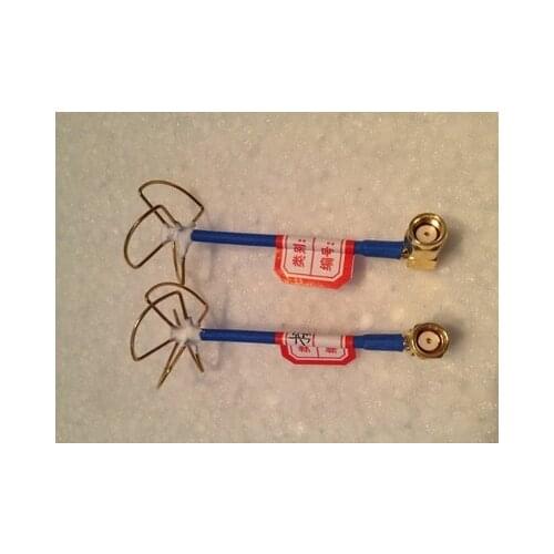 5.8g 3 Blade Clover Leaf Antenna&Skew Planar W/ L TYPE connecto, Audio Video FPV