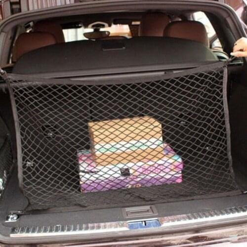 Car SUV Rear Trunk Boot Floor Cargo Luggage Net Elastic Mesh Storage Fixed Set Auto parts