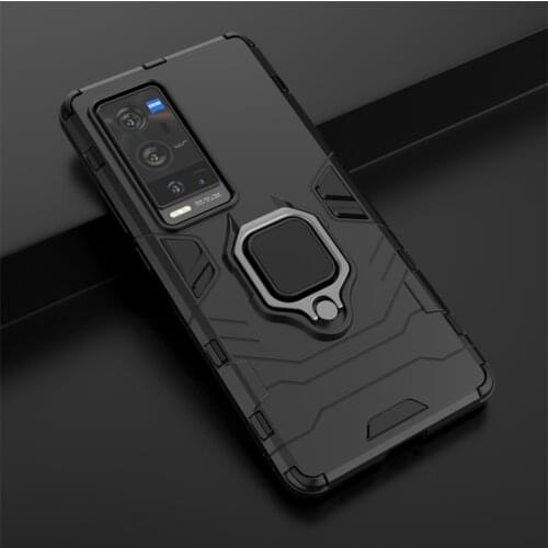 Case For vivo X60 X50 V20 SE Pro Plus Y51 2020 Y31 Y20 Y30 Y50 Y51S Y52S Y70S Y73S Ring Mobile Bracket Anti-fall Phone Cover