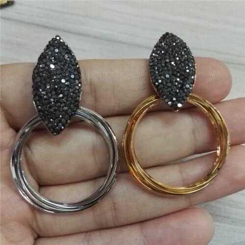 Dankaishi Women's Silver Earrings