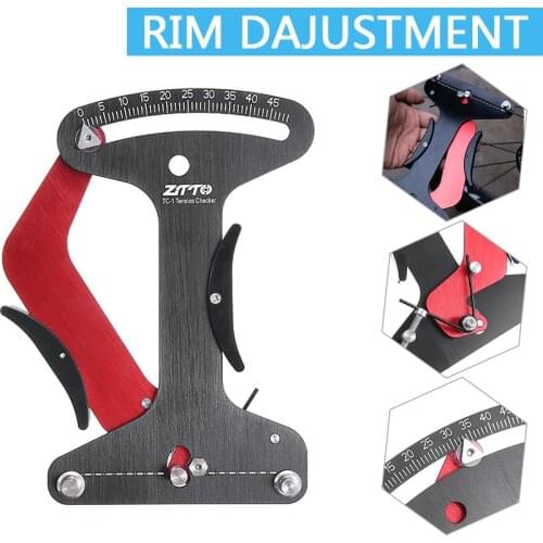 For MTB Road Bike Parts 1pc CNC Bicycle Tool Spoke Tension Meter Wheel Spokes Checker Reliable Indicator Accurate and Stable