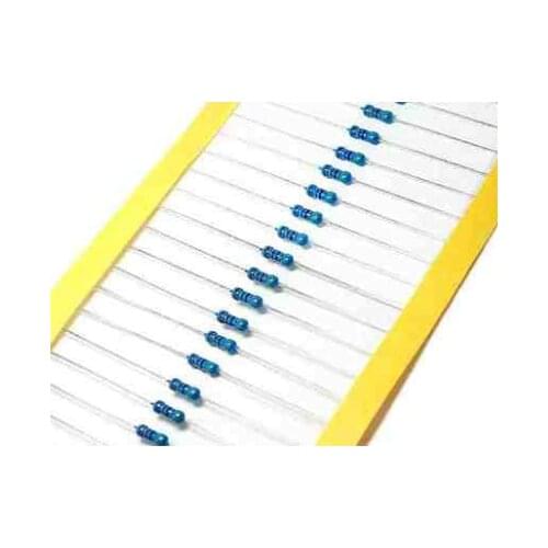 5000pcs 1/4W Metal Film Resistor 1R--10M +-1% 10K ohm 10K 4.7k 2.2K 1K 100K 0.25W 0R 3/4/5/6/7/8/9.1.2.3.4.5.6.7/R/K (one box)