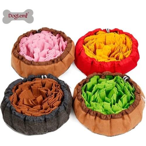 NEW Dogs Snuffle Mat Pet Leak Food Anti Choking Mat Cat Dog Training Blanket Nose Work Toy Pet Slowing Feeding Intelligence Mat