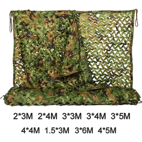 Hunting Military Camouflage Nets Woodland Army Jungle Training Camo Netting Car Covers Tent Shade Camping Sun Shelter Army Tent