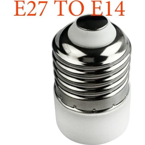 Lamp head E27 to E14 Light Lamp Holder Adapte Bulb Lamp Holder Holder Base Socket Adapter Converter Holder For LED Light Bulb