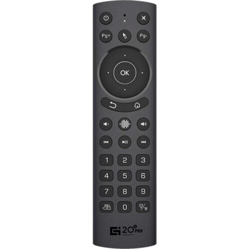 G20S Pro Smart Remote Control Home Air Mouse 2.4G IR Voice Gyroscope for Google Assistant Android TV Box Netflix