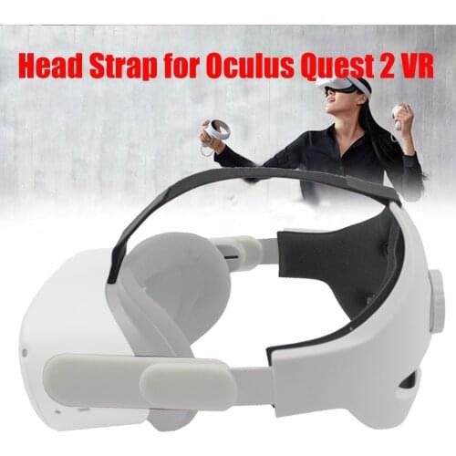 Adjustable For Oculus Quest 2 VR Glasses Headband VR Head Reality Pressure Fixing Strap Reduced Increase Virtual game peripheral