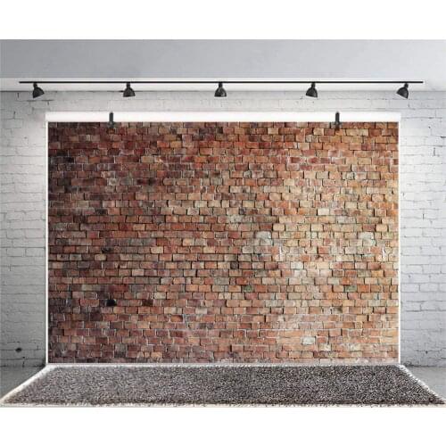 Vintage Red Brick Wall Photography Backdrop For Rustic Old Brick Wall Background Newborn Baby Shower Girl Adult Wedding Portrait