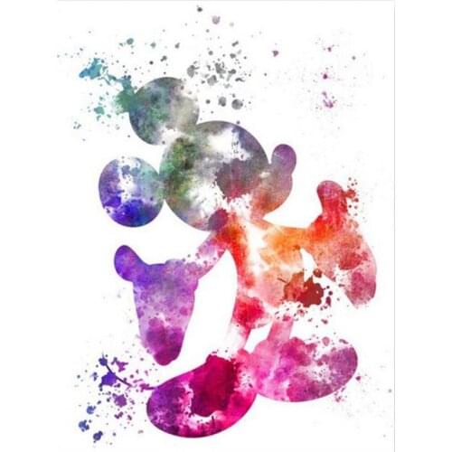 YIKEE diy diamond painting cartoon character Full Square Rhinestones Pictures Cross Stitch Mosaic House h2403