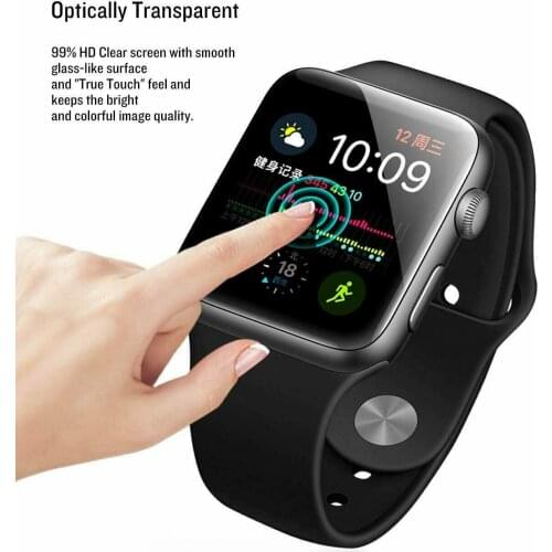 3D Full Cover Screen Protector For Apple Watch 5 4 3 38mm 42mm 40mm 44mm