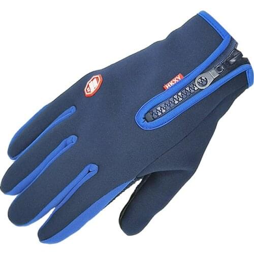 Women Men Winter Full Finger Gloves Thermal Warm Touch Screen Gloves For Cycling Bicycle Bike Ski Outdoor Hiking Motorcycle