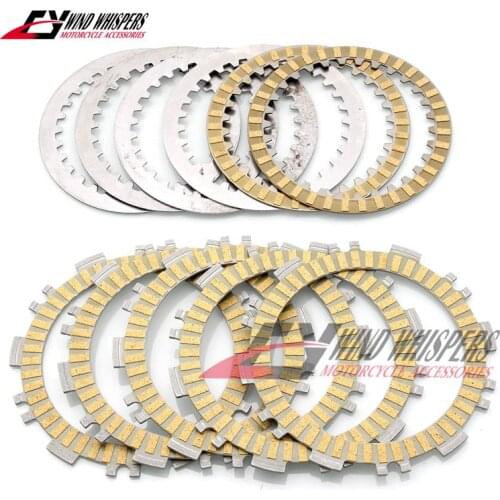 11XPCS Motorcycle Paper base clutch plates friction discs steel plate For Yamaha T-MAX TMAX 500 T-MAX500 XP500 XP 500 2001-2011