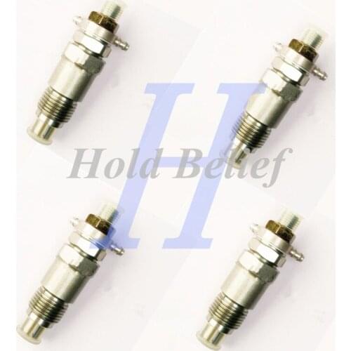 4PCS New Fuel Injector Nozzel Assy For Kubota V1702 Engine