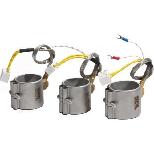 75mm Diameter 55~80mm Height 110V/220V/380V 450W/530W/570W/650W Aluminized Band Heater Sealed Coil Heating Element