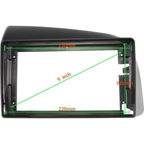 9 INCH Car Audio Frame GPS Navigation Fascia Panel Car dvd Plastic Frame Fascia is suitable for IVECO BRONTE 2014-2016