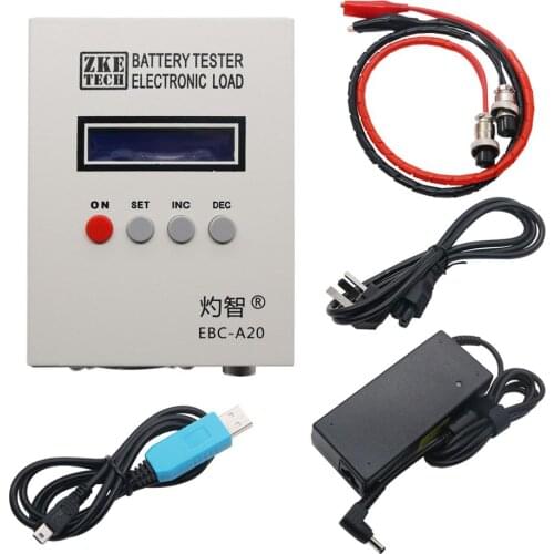 EBC-A20 Li-po Battery Capacity Tester 5A Charge 20A Discharge 85W Multifunction Battery Current Test