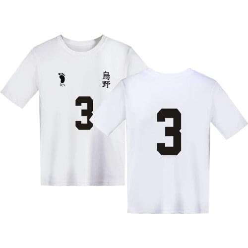 Haikyuu T Shirt Men Women T-shirt Tops 3d Printed Round Neck Short Sleeve Summer T-shirt Unisex Breathable Comfortable Tees