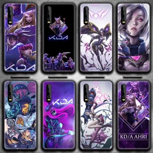HOTCASHOP Legends kda kaisa Ahri akali Phone Case for Huawei P20 P30 P40 lite E Pro Mate 30 20 Pro P Smart 2020 P10