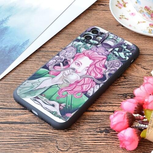 For iPhone Gentle Repose Print Soft Matt Apple iPhone Case