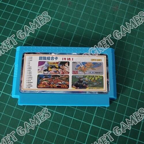 New 19 In 1 60 Pin 8 Bit Game Card
