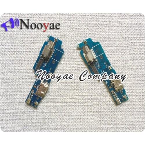 New Micro Charging Port Connector For Lenovo K8 Note USB Dock Charger Flex Cable Mic Microphone Vibrator 10pcs/lot