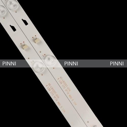1set =2 pieces W32Sled backlight for JL.D32061330-004AS-M 4C-LB320T-JF3 4C-LB320T-GY6 Screen LVW320CSDX E13 V57 LVW320CSDX