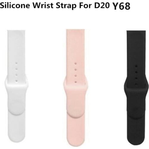 Silicone Durable Y68 Y68PLUS X6plus D20 D20s Y68s Wrist Strap for Smart Watch Smartwatch Replaceable Bracelet Strap Watchband